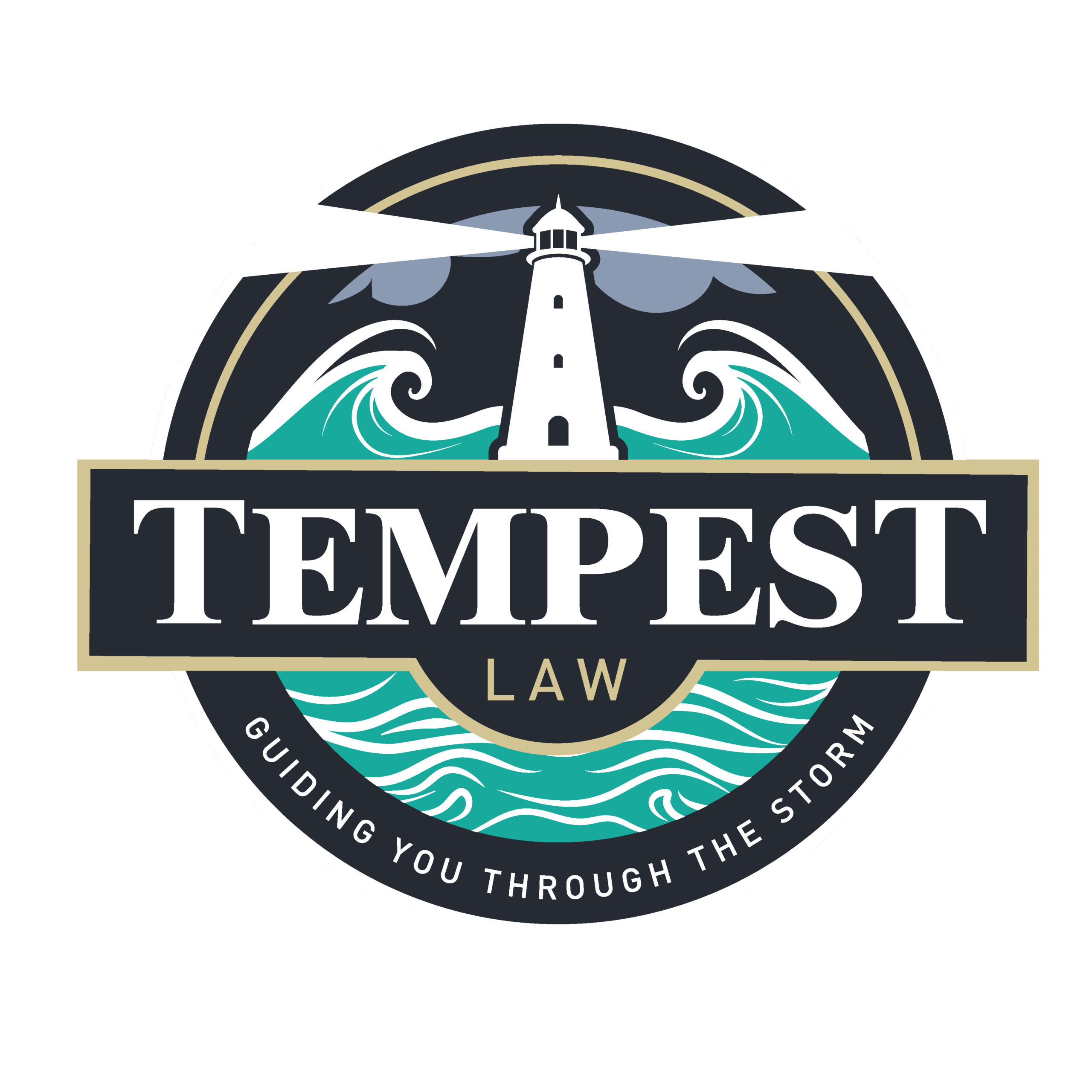 Tempest Law logo, a law firm specializing in workplace investigations, misconduct matters, and crisis response.